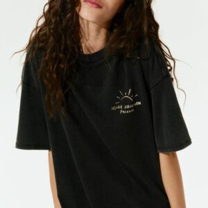 Oversized motif-detail T-shirt