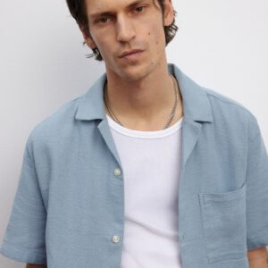 Regular Fit Textured resort shirt