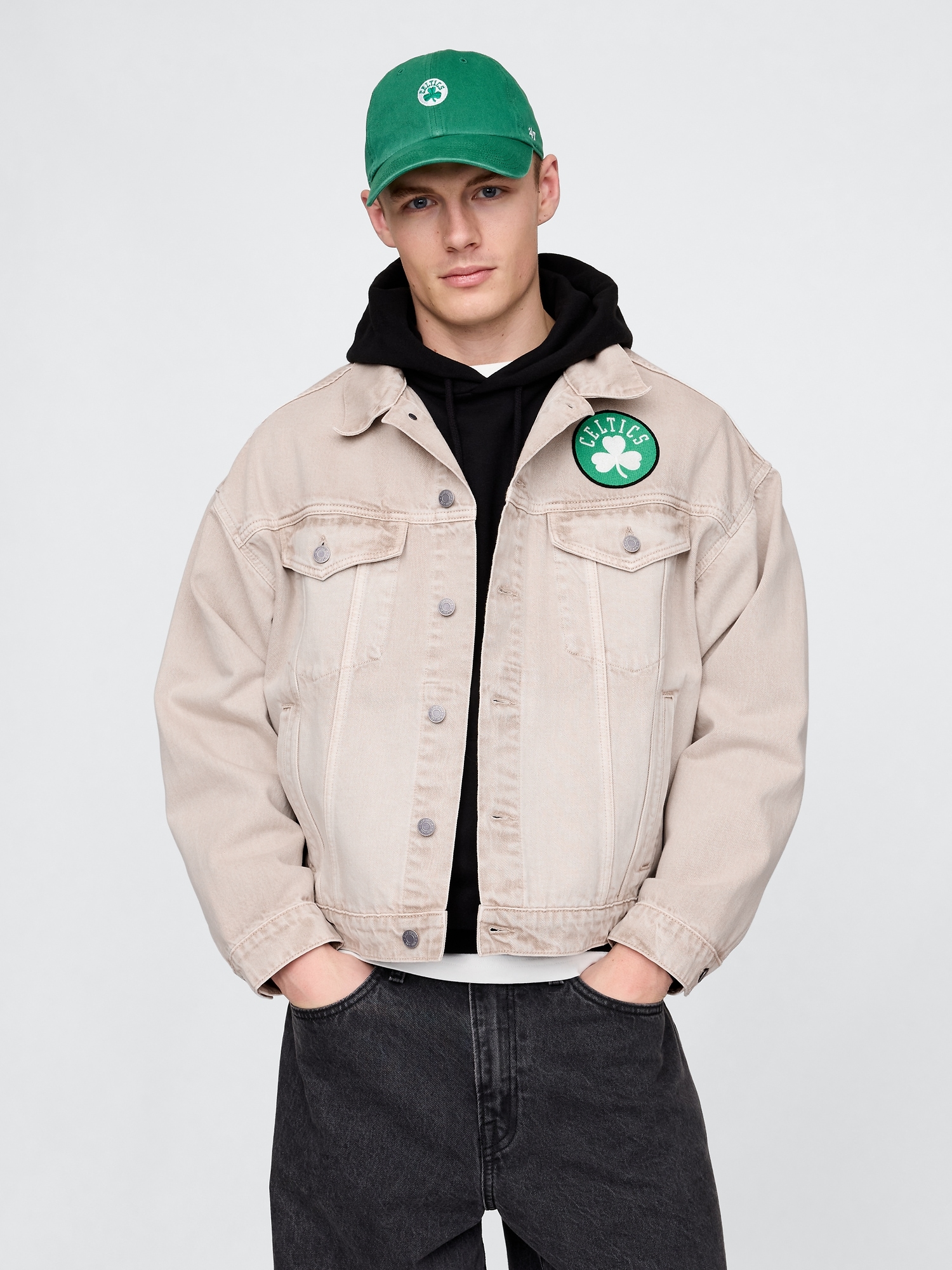 NBA Boston Celtics Icon Denim Jacket