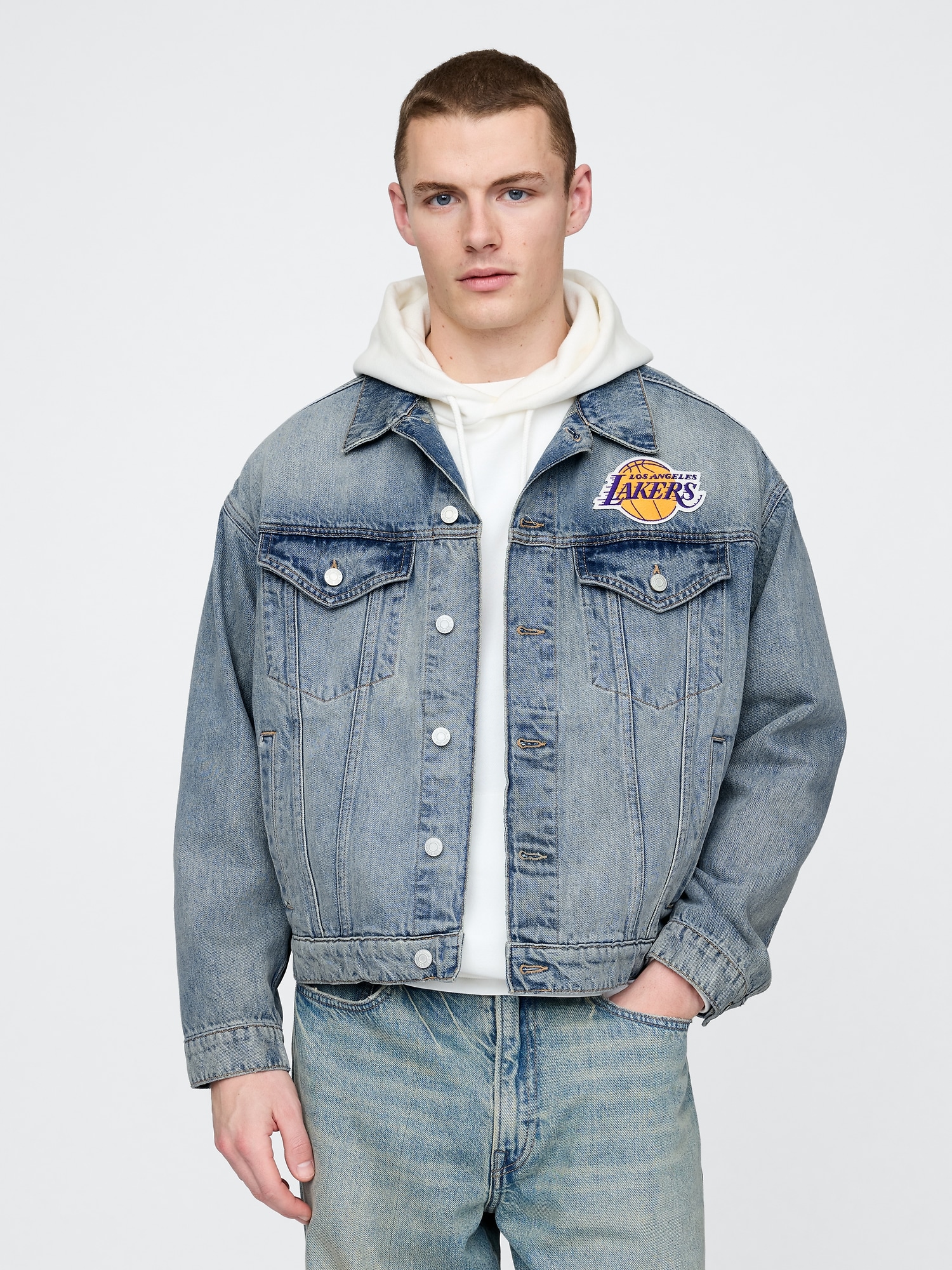NBA Los Angeles Lakers Icon Denim Jacket