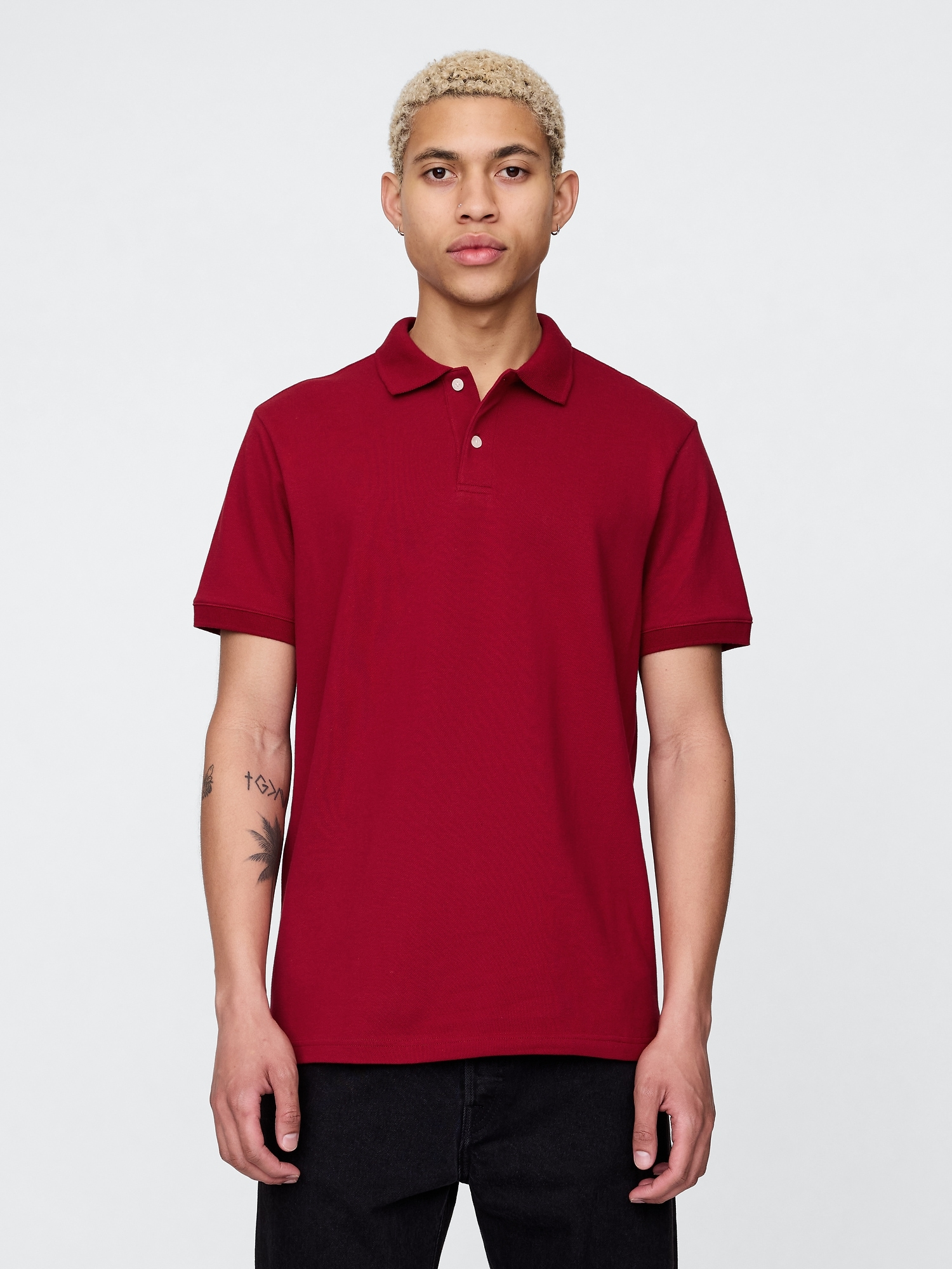 Pique Polo Shirt