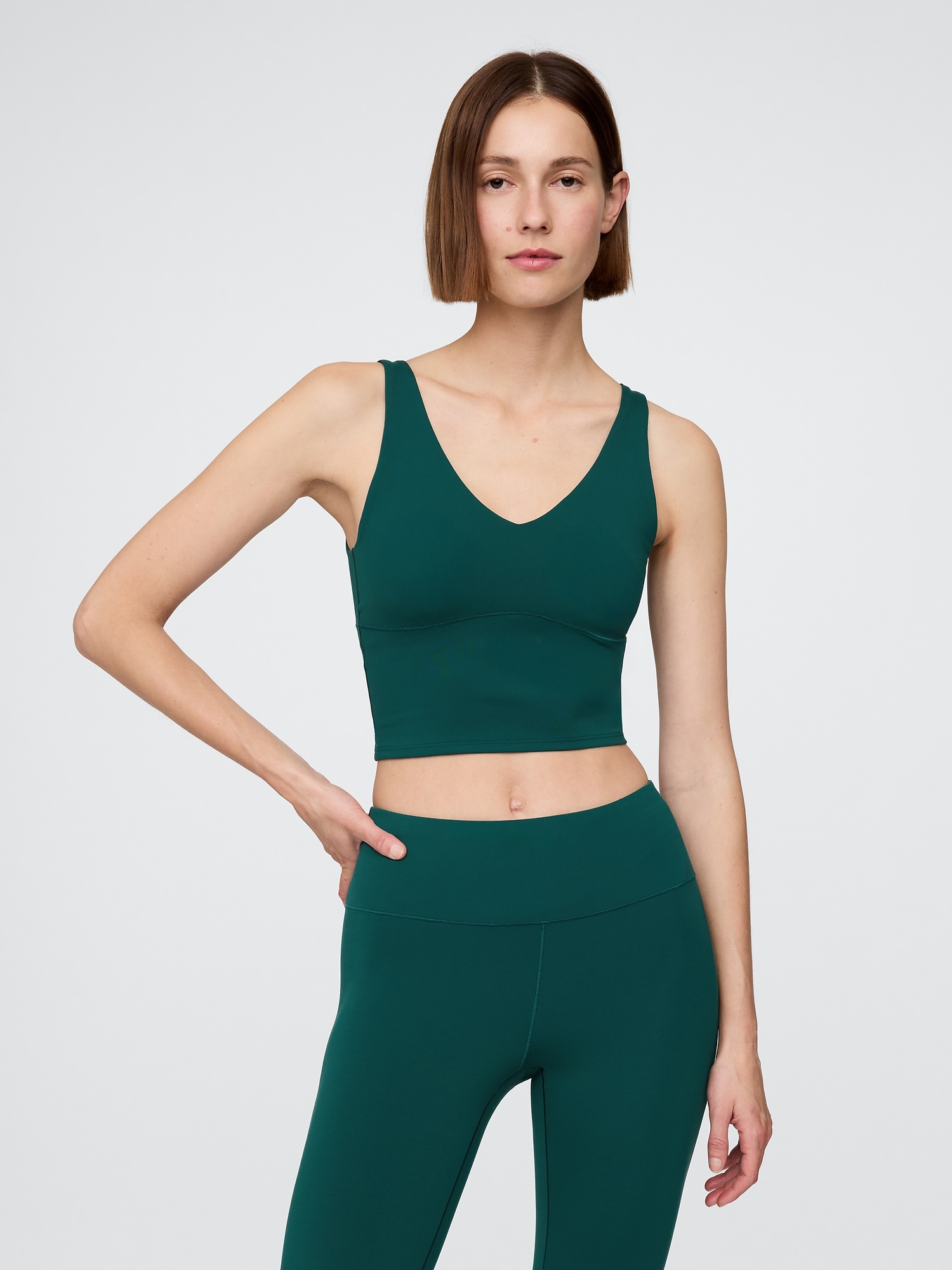 GapFit Smooth V-Neck Brami